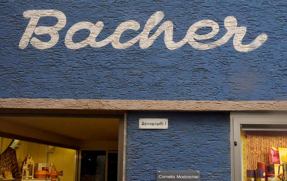 0 B30 Bach, Bacher, Mosbacher
